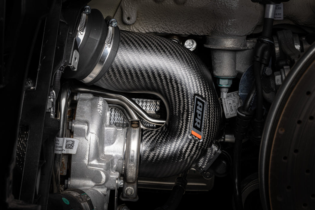 APR CARBON FIBER INTAKE SYSTEM WITH TURBO INLET PIPES - PORSCHE 911 (992) 3.0T/3.7T